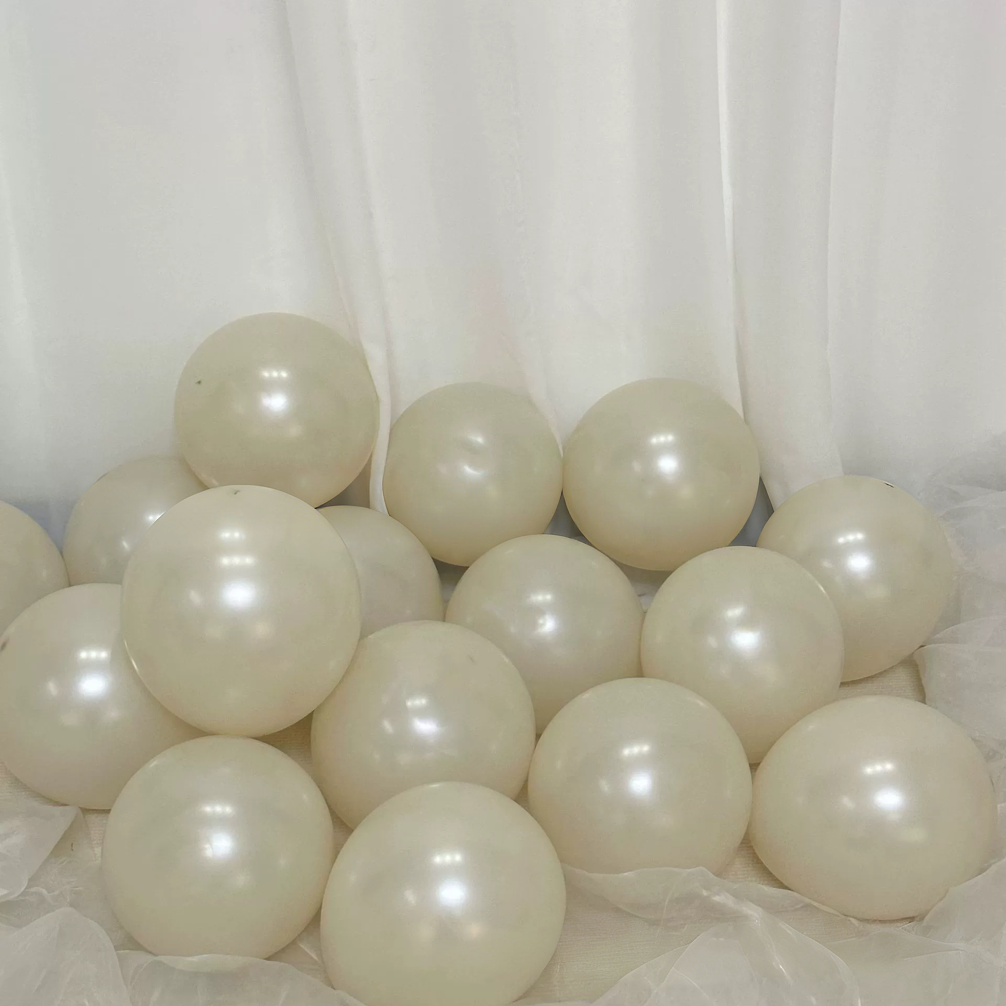Pearl Latex Party Balloons for Wedding Engagement Bridal Baby Shower Birthday Party Decorations