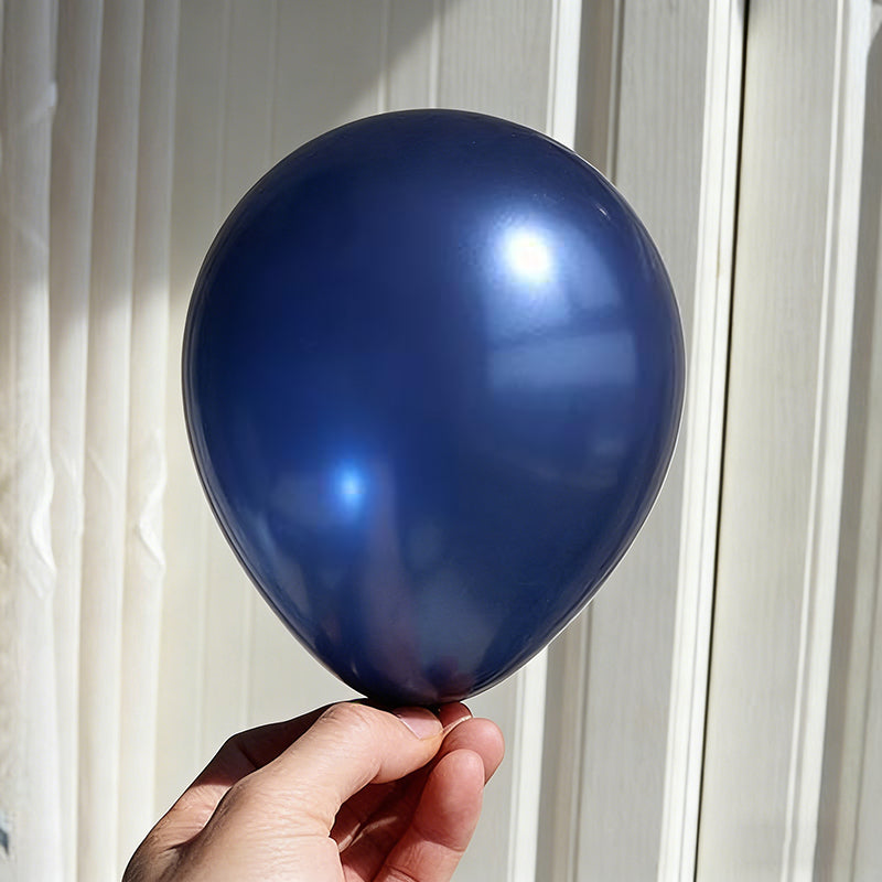 Navy Blue Balloons Round Helium Pearl Dark Blue Balloons For Wedding Birthday Christmas Party Decoration
