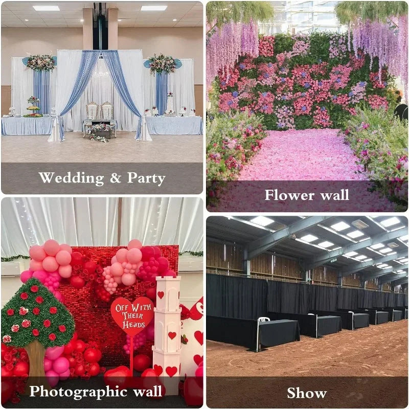 Pipe and Drape Backdrop Stand Kit 10x20FT