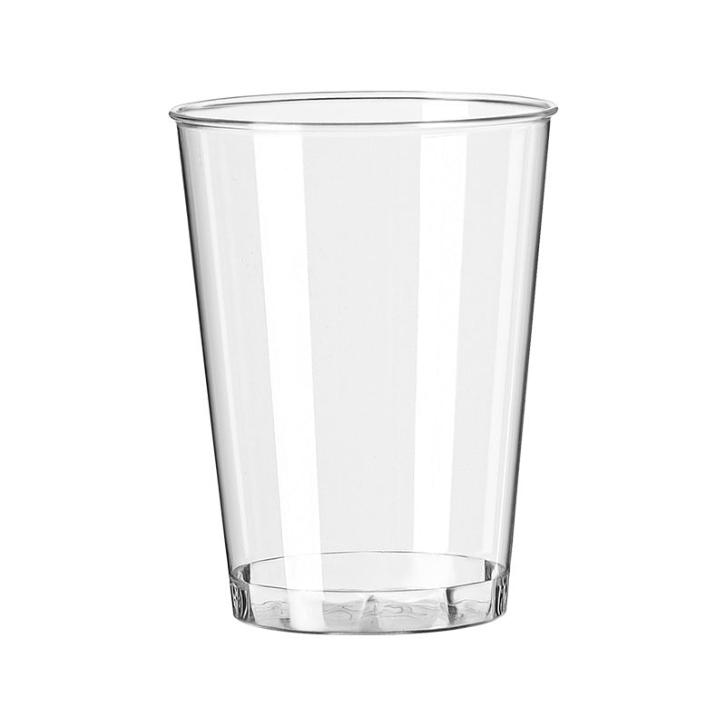 25 Pcs Plastic Tumbler Cups 10oz Clear