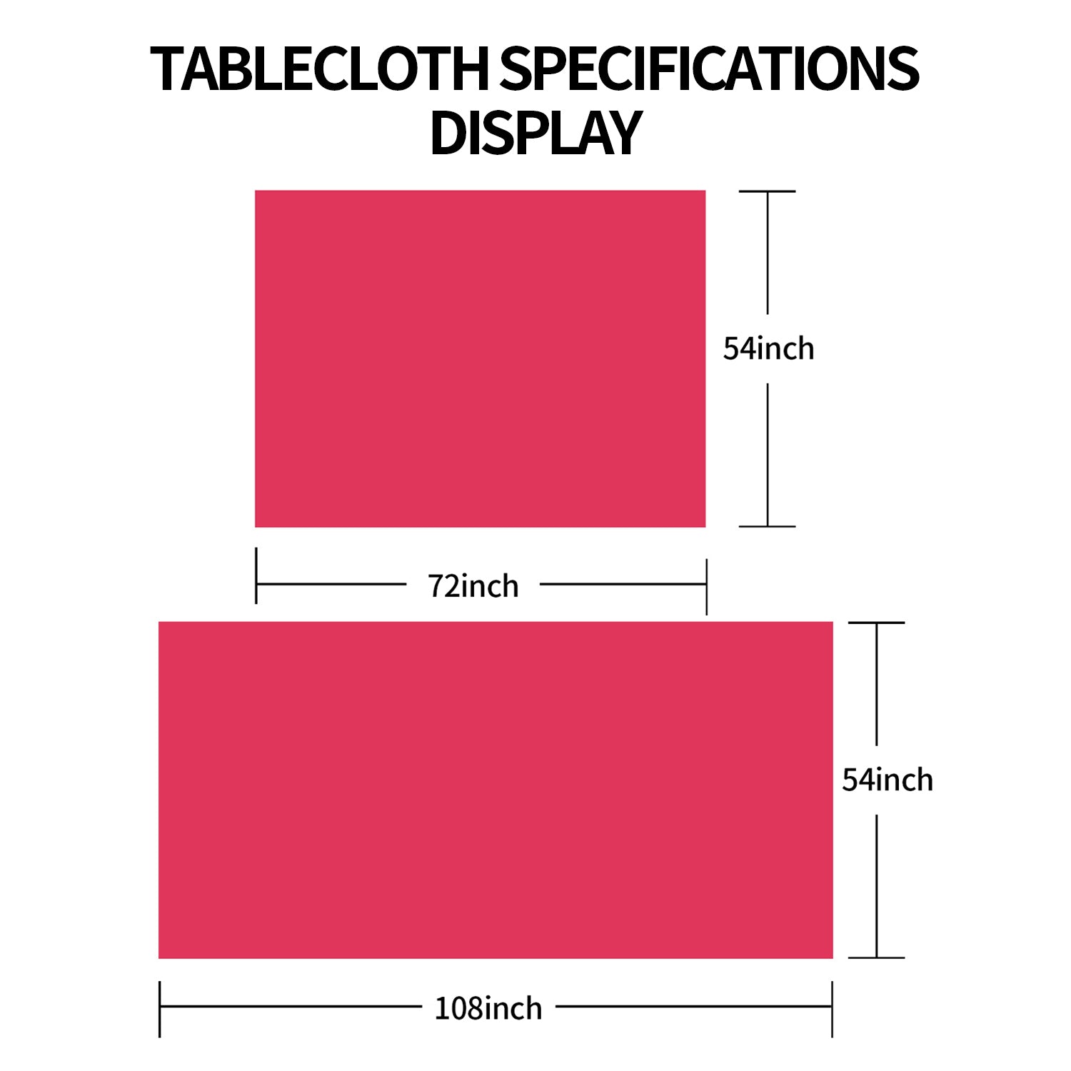Plastic Tablecloths Disposable Table Cloths Rectangle Party Table Covers