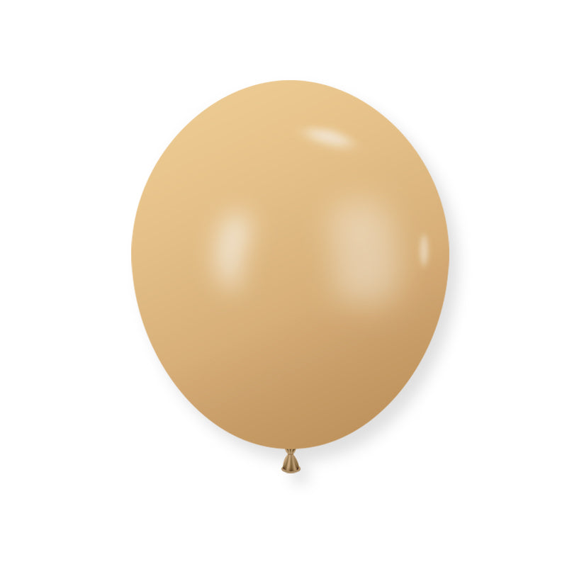 12" Latex Balloons 25 Pcs Retro Apricot