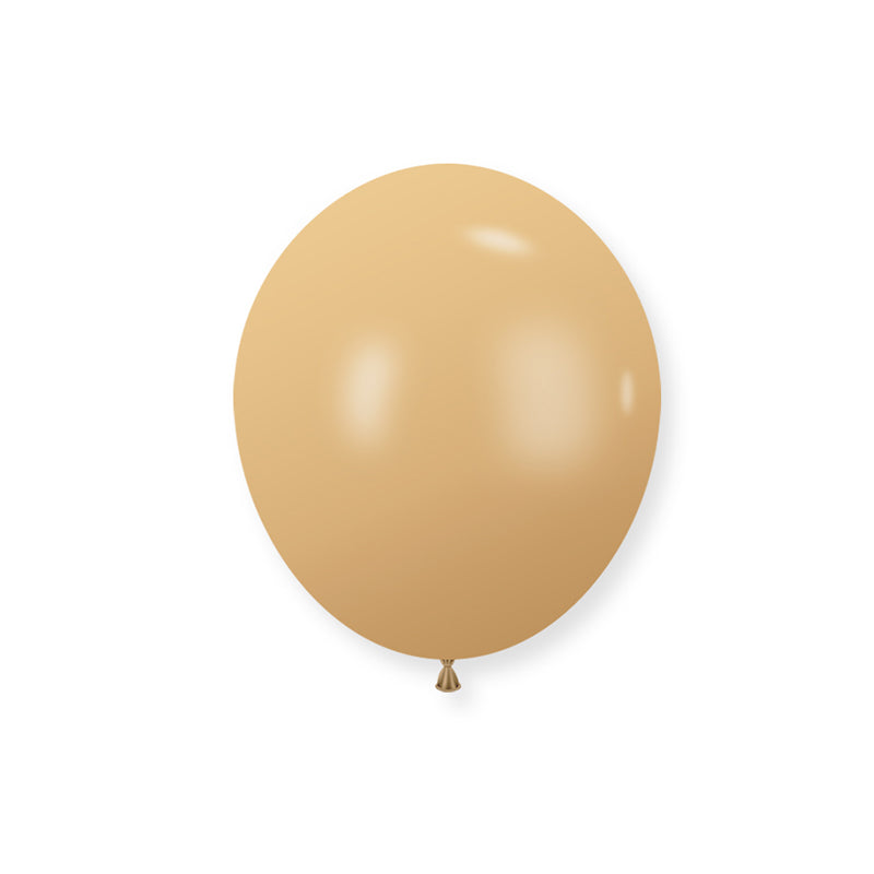 10" Latex Balloons 100 Pcs Retro Apricot