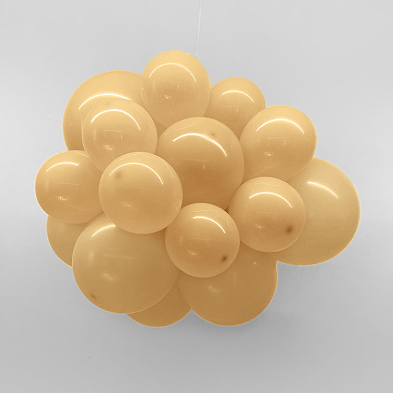 10" Latex Balloons 100 Pcs Retro Apricot