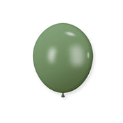 10" Latex Balloons 100 Pcs Retro Avocado Green