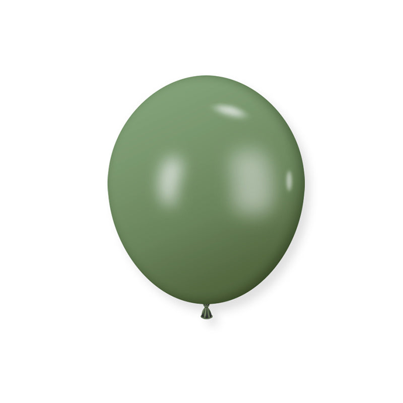 10" Latex Balloons 100 Pcs Retro Avocado Green