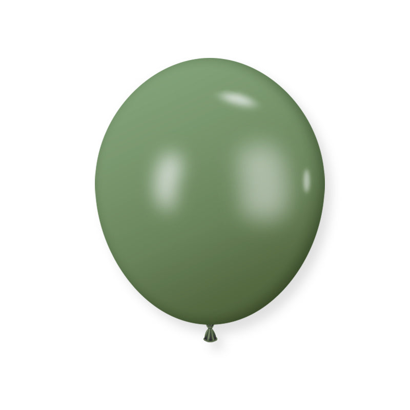 12" Latex Balloons 25 Pcs Retro Avocado Green