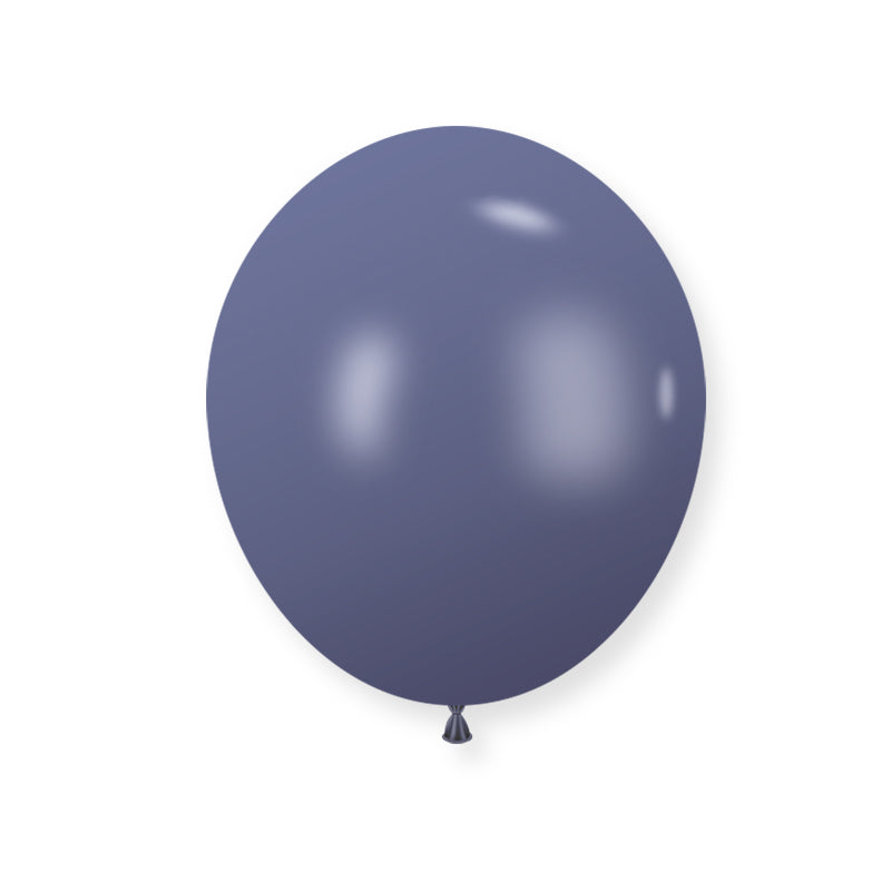 12" Latex Balloons 25 Pcs Retro Blue Haze