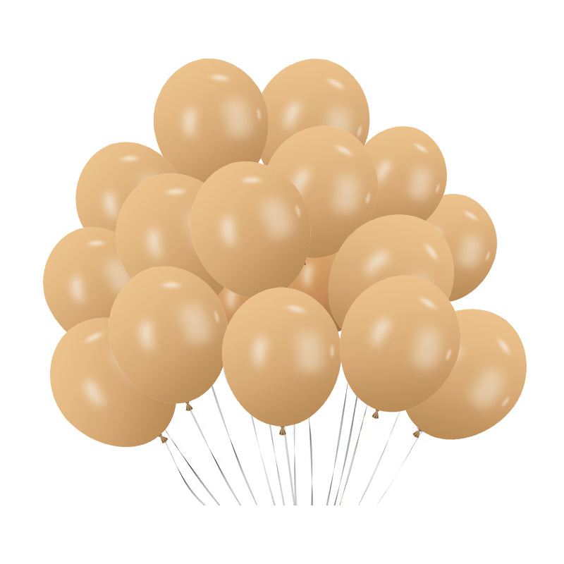 5" Latex Balloons 100 Pcs Retro Blush