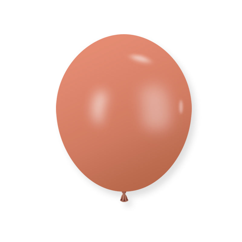 12" Latex Balloons 25 Pcs Retro Cameo Brown