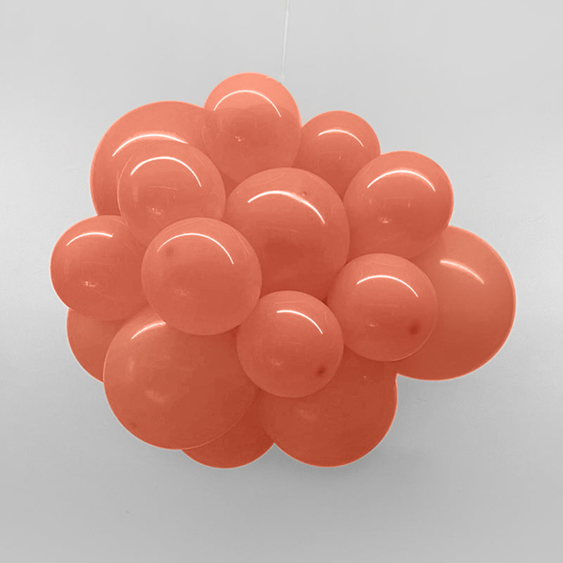 10" Latex Balloons 100 Pcs Retro Cameo Brown