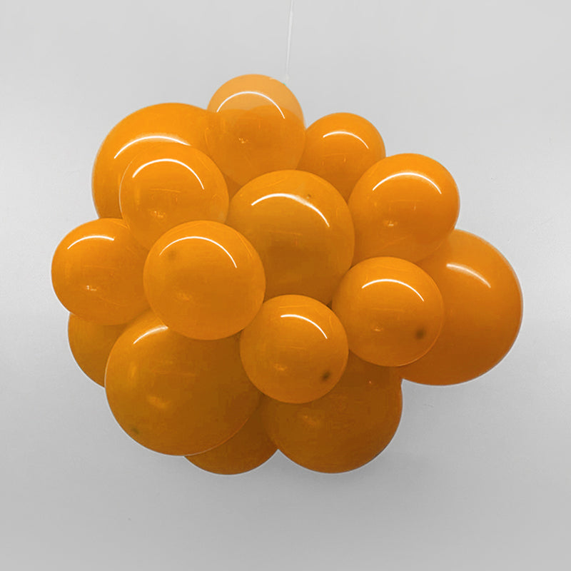 10" Latex Balloons 100 Pcs Retro Caramel Orange