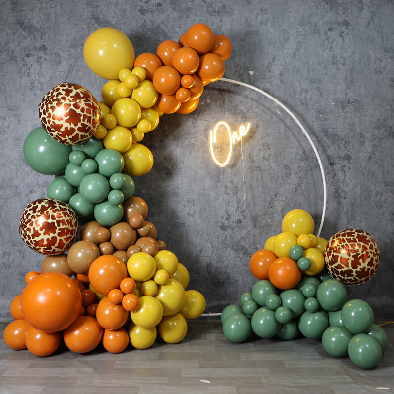 12" Latex Balloons 25 Pcs Retro Caramel Orange