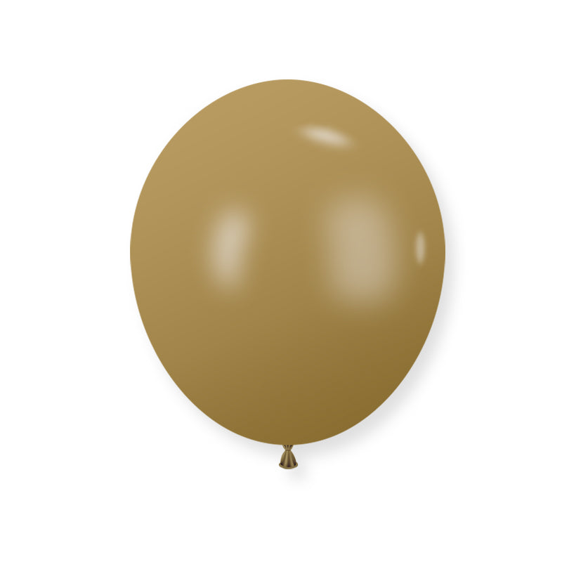 12" Latex Balloons 25 Pcs Retro Coffee