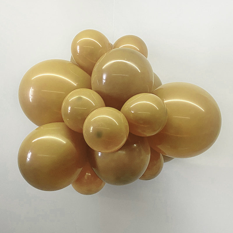 10" Latex Balloons 100 Pcs Retro Coffee