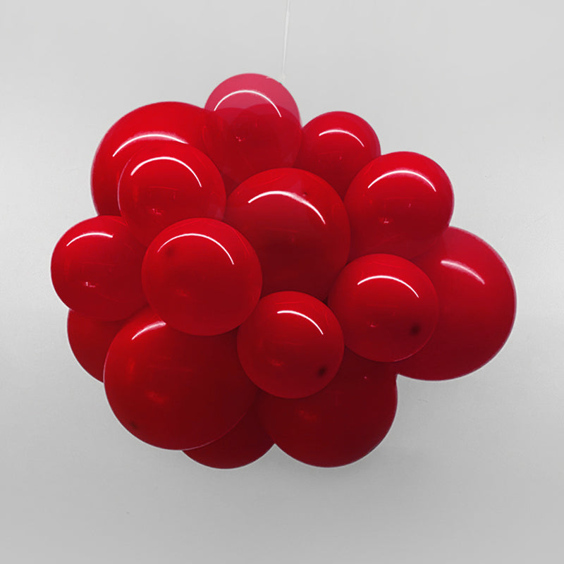 10" Latex Balloons 100 Pcs Retro Garnet