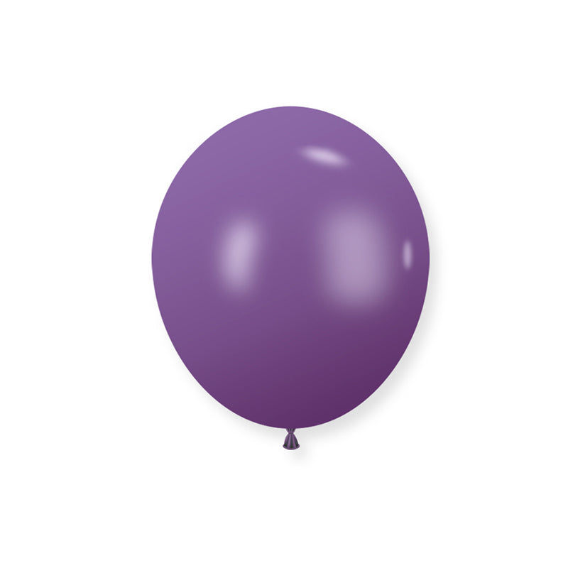 10" Latex Balloons 100 Pcs Retro Light Purple