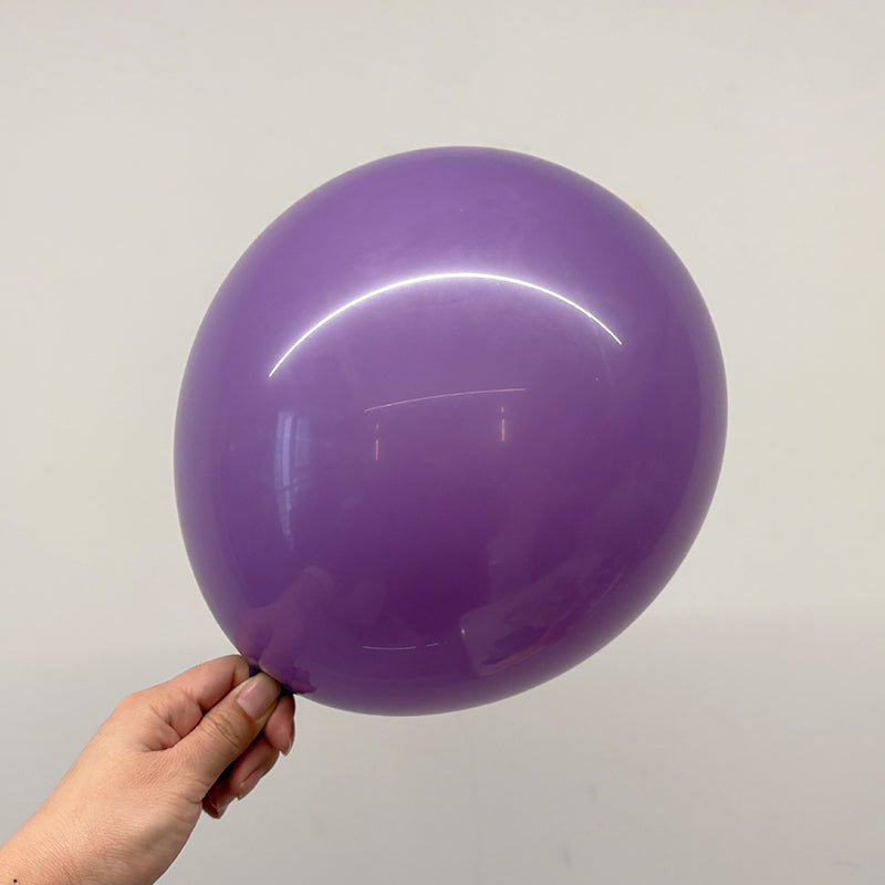 5" Latex Balloons 100 Pcs Retro Light Purple