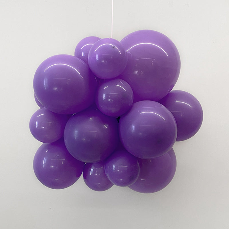 10" Latex Balloons 100 Pcs Retro Light Purple