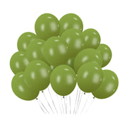 5" Latex Balloons 100 Pcs Retro Matcha