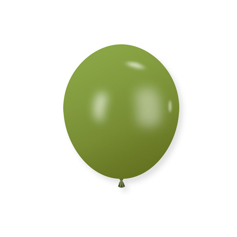 10" Latex Balloons 100 Pcs Retro Matcha