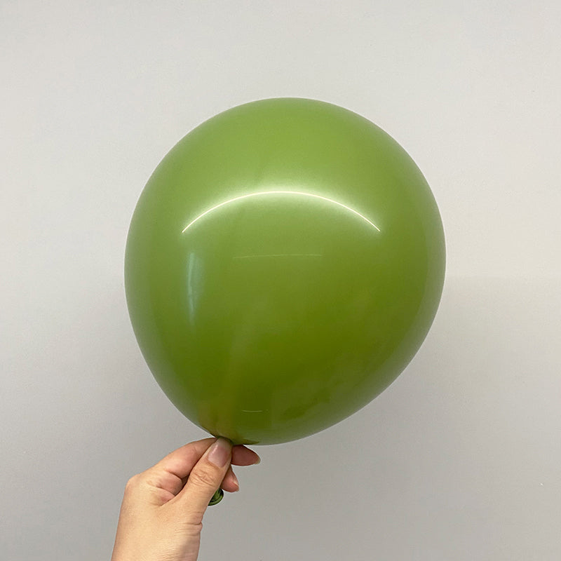 36" Latex Balloons 5 Pcs Retro Matcha