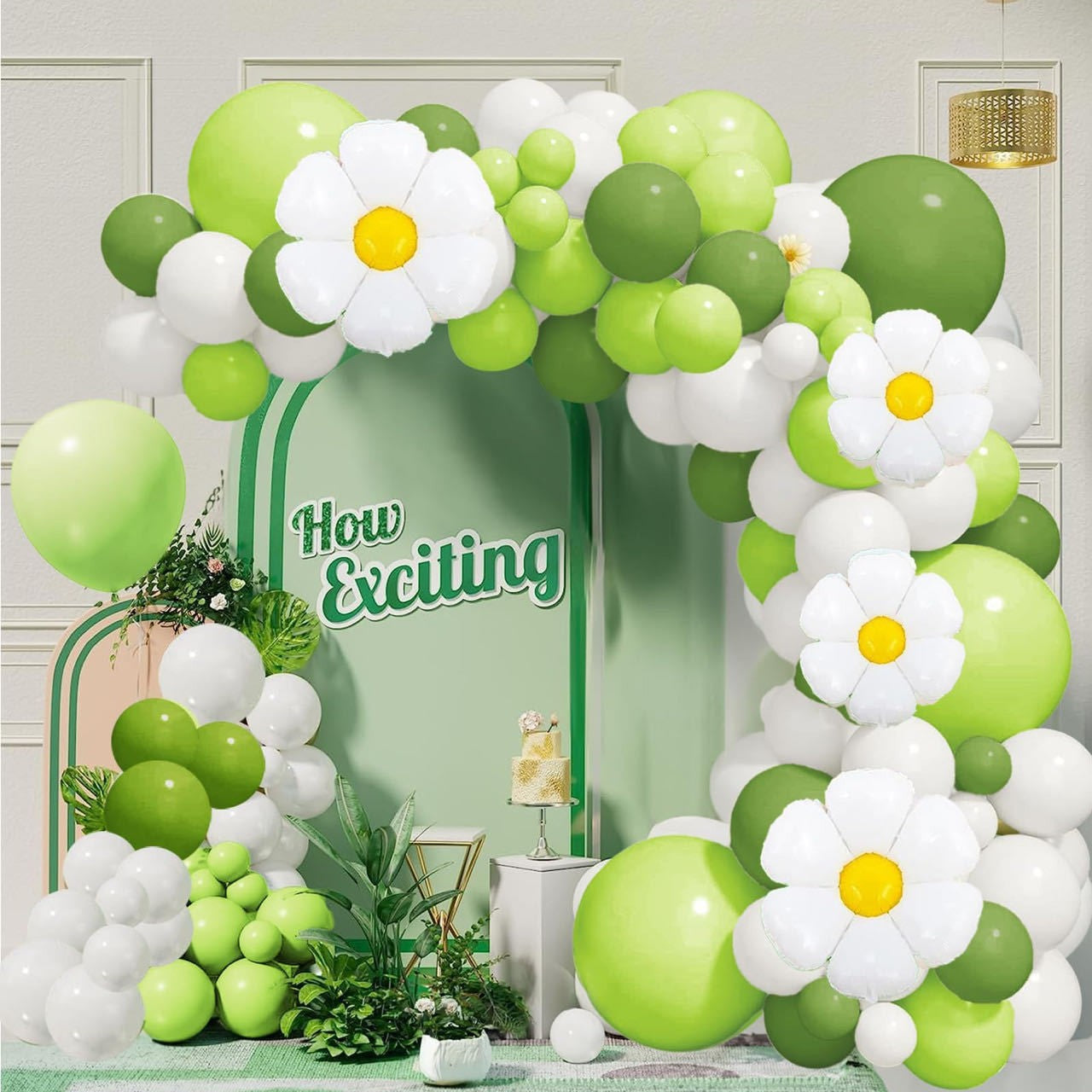 36" Latex Balloons 5 Pcs Retro Matcha