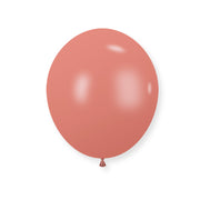 12" Latex Balloons 25 Pcs Retro Rosewood
