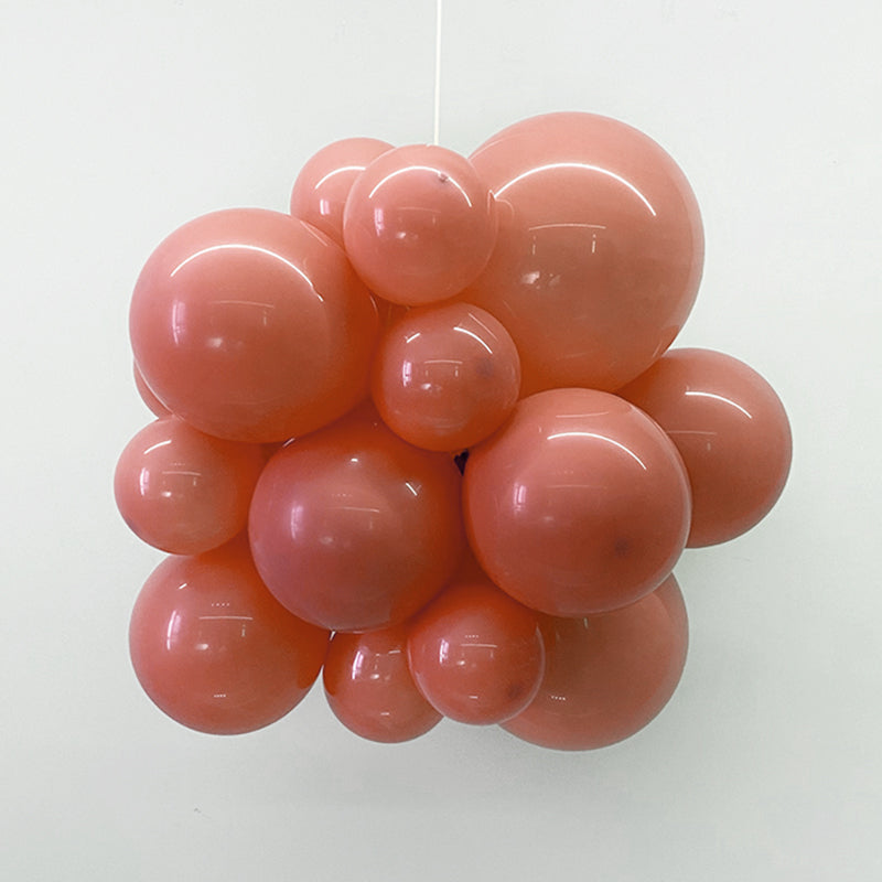 10" Latex Balloons 100 Pcs Retro Rosewood