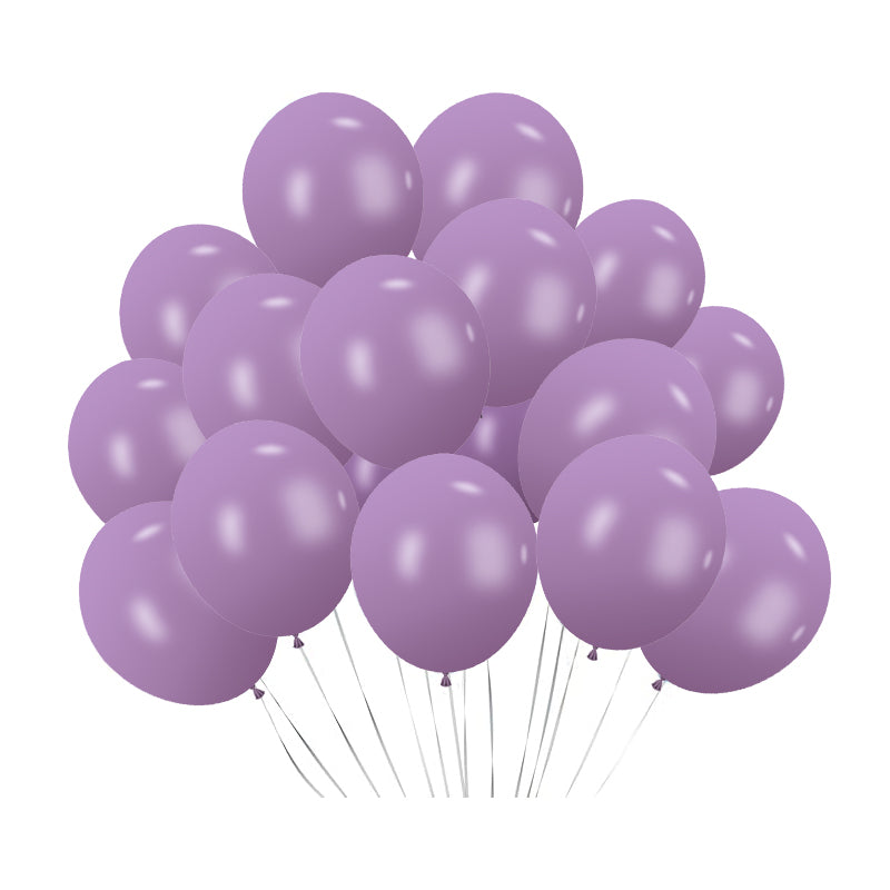 5" Latex Balloons 100 Pcs Retro Taro Purple