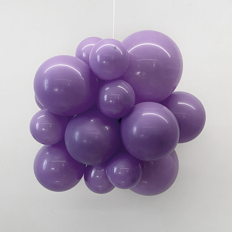 10" Latex Balloons 100 Pcs Retro Taro Purple