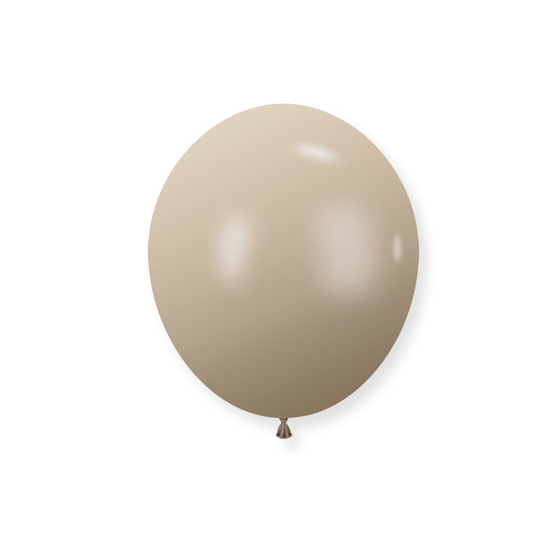 10" Latex Balloons 100 Pcs Retro White Sand