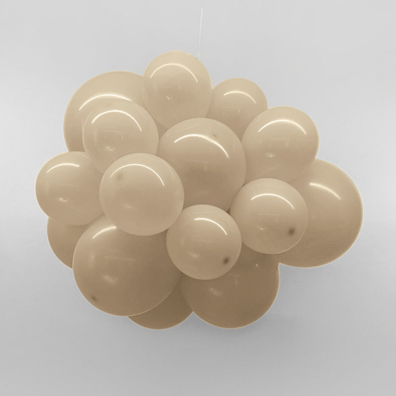 10" Latex Balloons 100 Pcs Retro White Sand