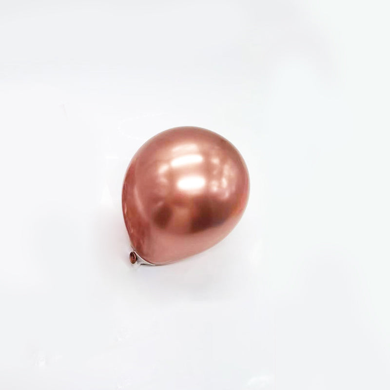 Metallic Rose Gold Latex Balloons For Birthday Party Decorations Available In 5Inch, 10Inch, 12Inch, 18Inch,36Inch