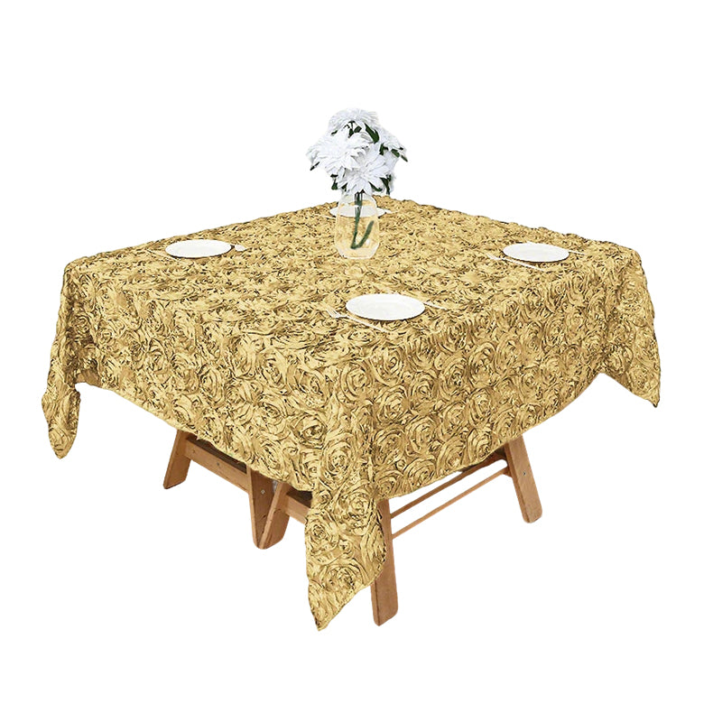 Rosette & Petals Square Tablecloths