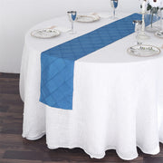 Polyester 108"x12" Table Runner Sapphire Blue