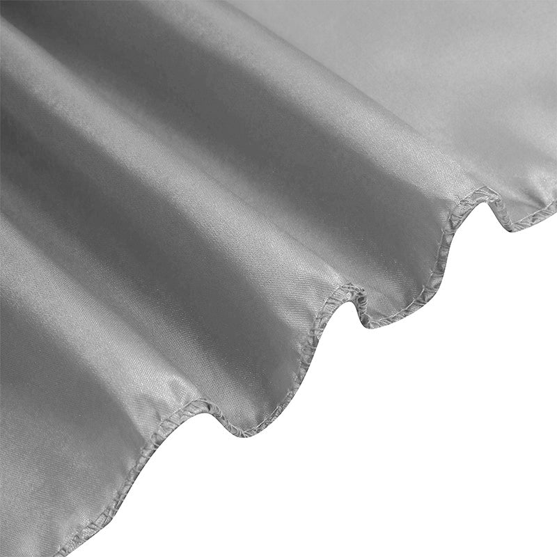 Satin Self-Tie Universal Chair Cover 44"x56" White