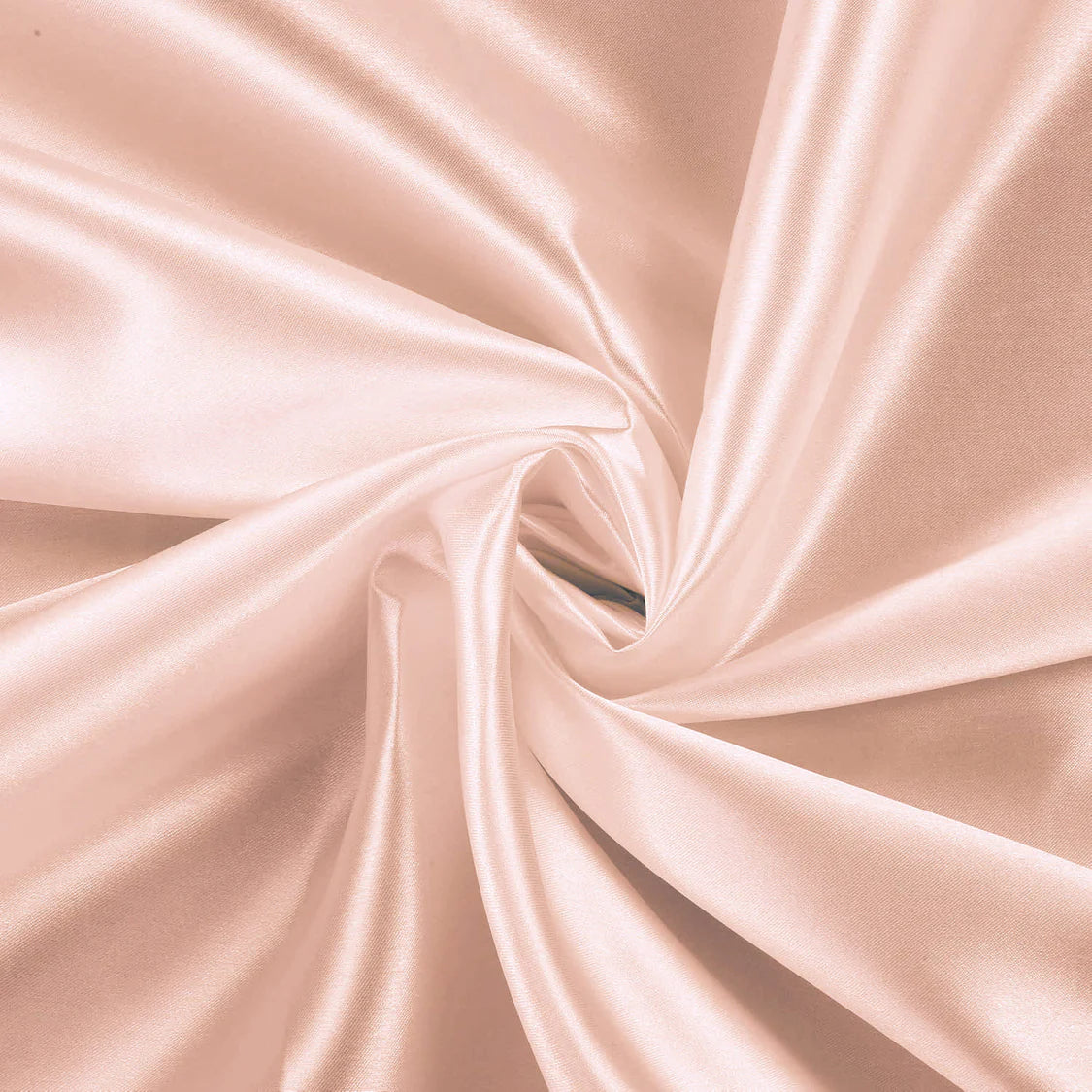 10ft H x 9ft W Satin Drape/Backdrop Apricot