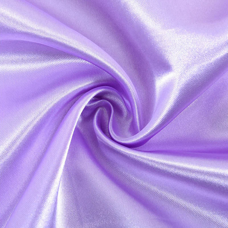 10ft H x 9ft W Satin Drape/Backdrop Light Purple