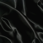 10 yds Satin Fabric Roll Black