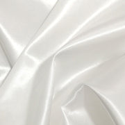 10 yds Satin Fabric Roll White