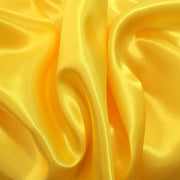 10 yds Satin Fabric Roll Light Yellow