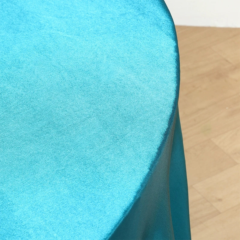 Weddings Satin Round Tablecloth Yellow