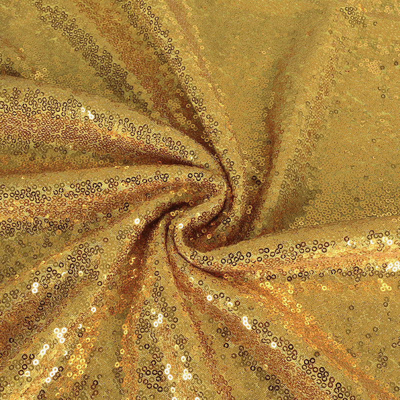 4 yards Glitz Sequins Fabric Bolt New Gold