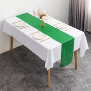 Glitz Sequins 110" x 12"Table Runner Mint Green