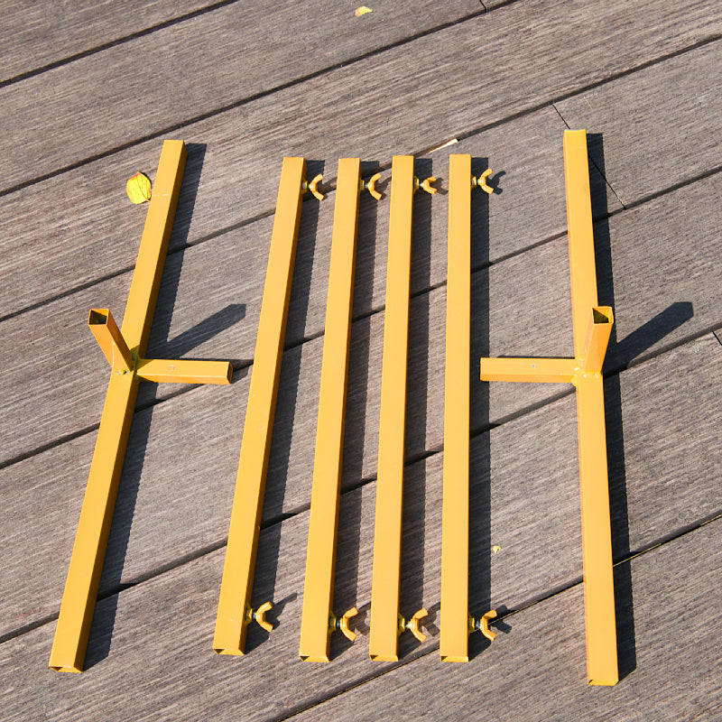Set of 4 Gold Metal Frame Wedding Arch, Rectangular Backdrop Stand, Floral Display Frame 3.9ft, 4.9ft, 5.9ft, 6.5ft