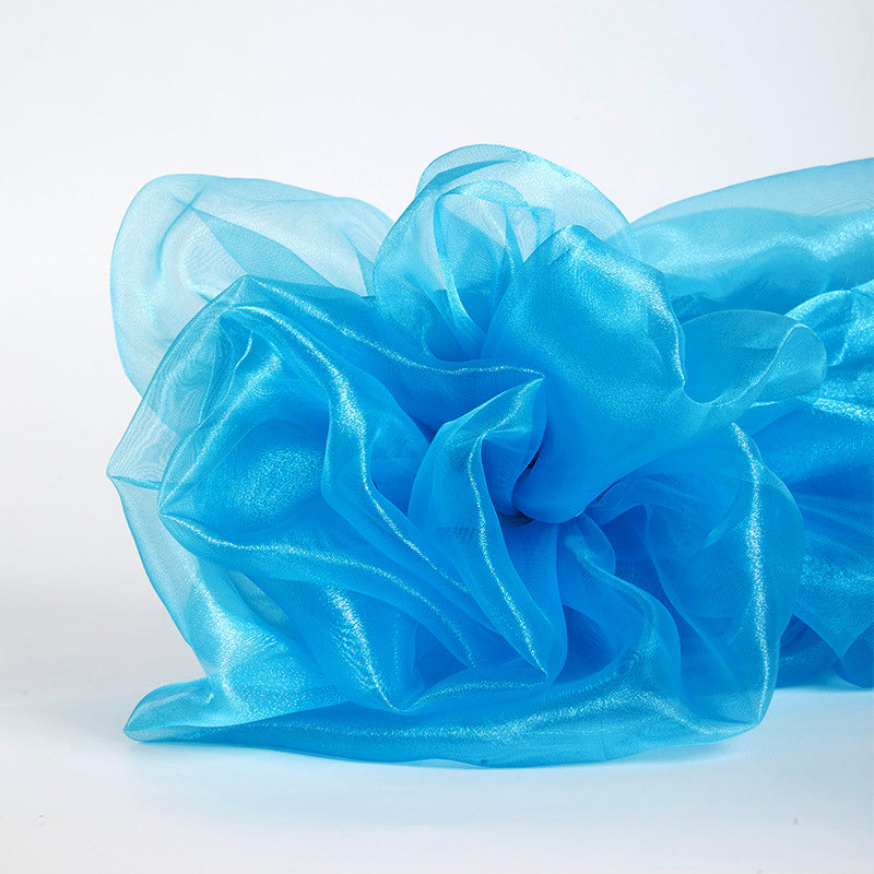 40 yards x 59" Sheer Organza Fabric Roll/Bolt Lake Blue