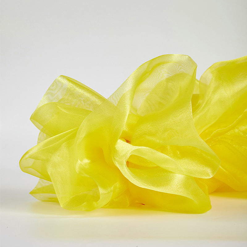 40 yards x 59" Sheer Organza Fabric Roll/Bolt Yellow