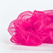 40 yards x 59" Sheer Organza Fabric Roll/Bolt Dark Pink