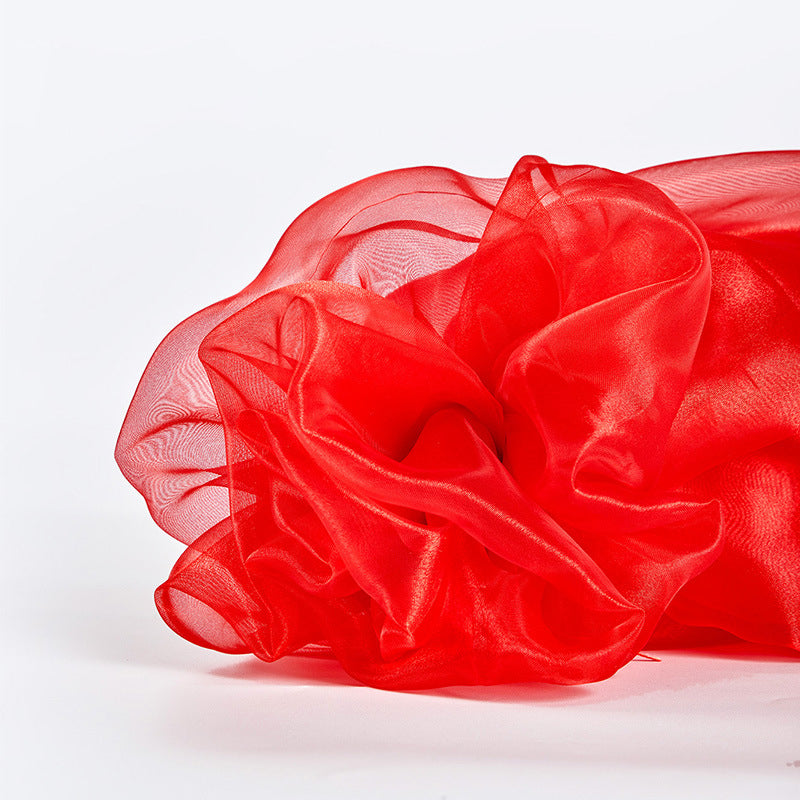 40 yards x 59" Sheer Organza Fabric Roll/Bolt Red